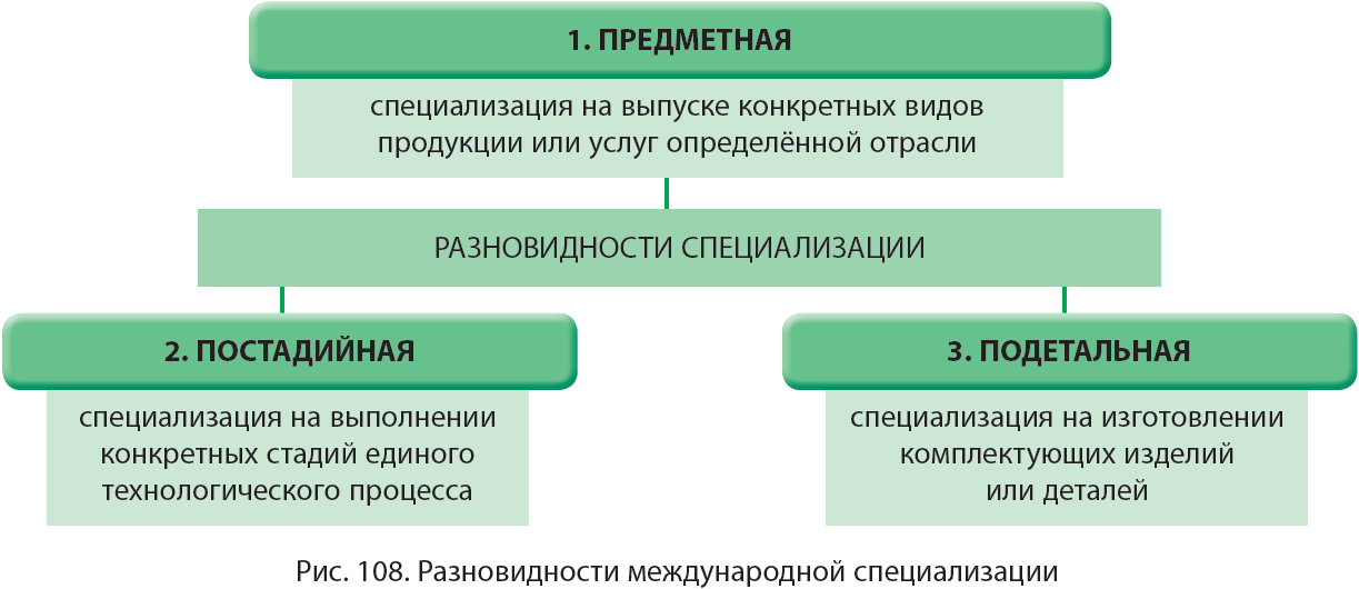§ 15. МЕЖДУНАРОДНОЕ ГЕОГРАФИЧЕСКОЕ РАЗДЕЛЕНИЕ ТРУДА